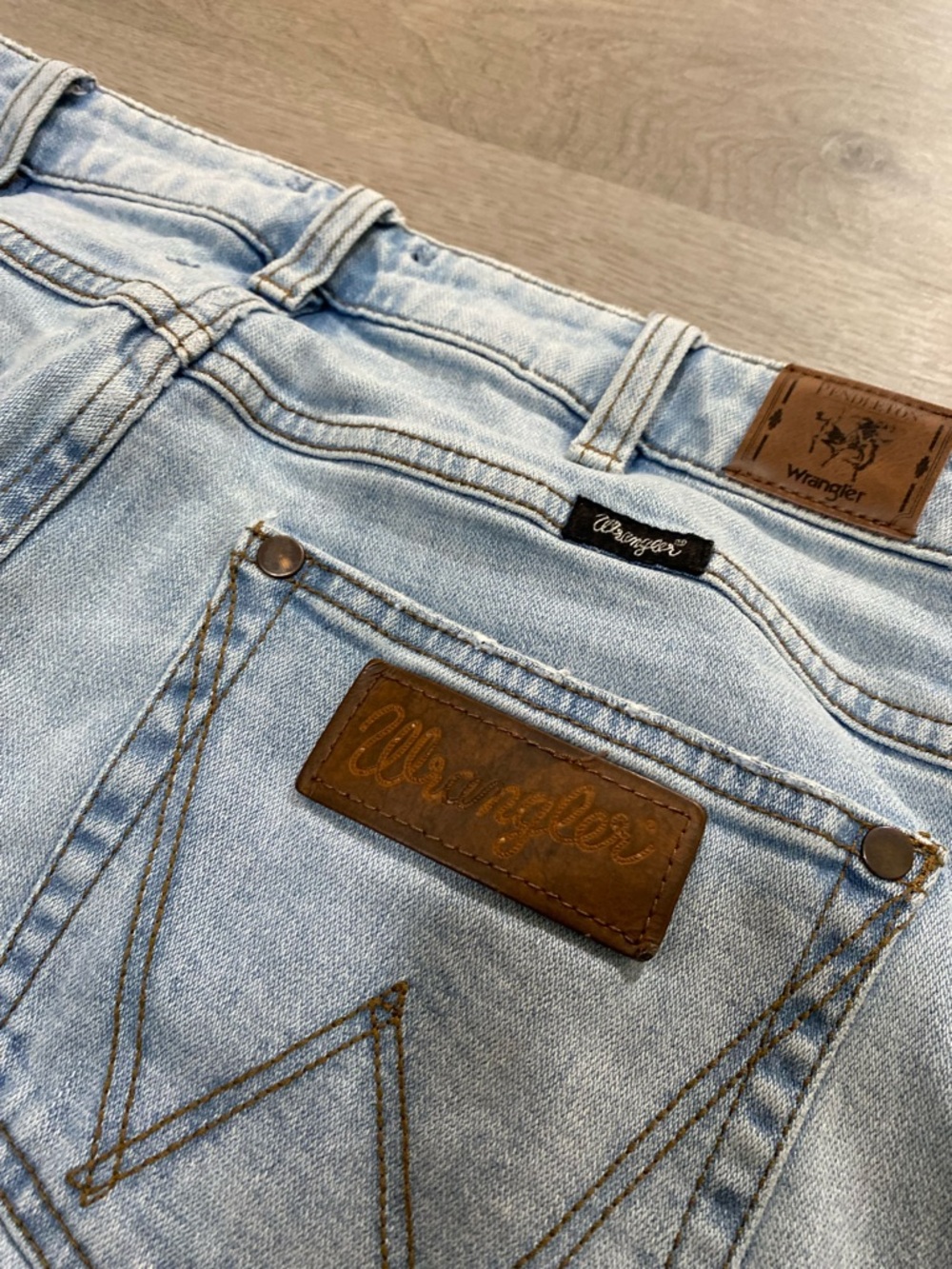 Wrangler X Pendelton Women's Trumpet Flare Jean Western Cowgirl 29 Long Tall - Picture 5 of 14